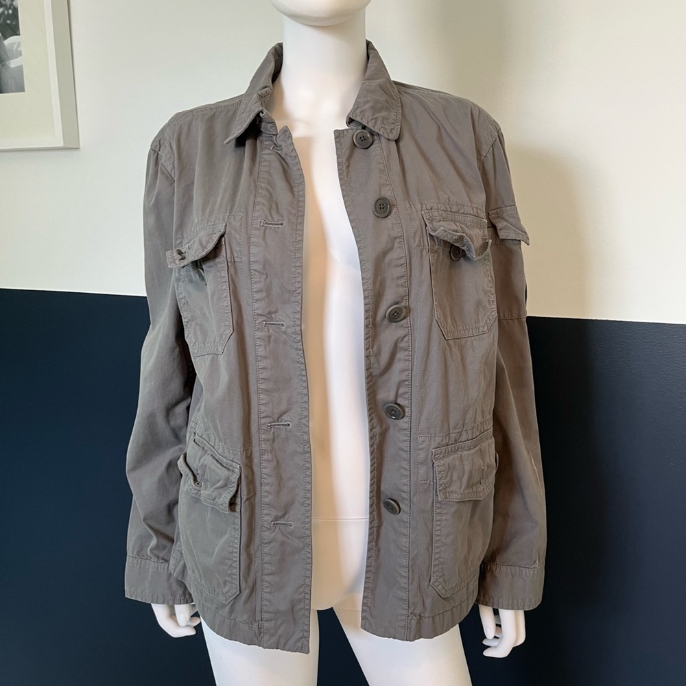 Khaki cargo jacket